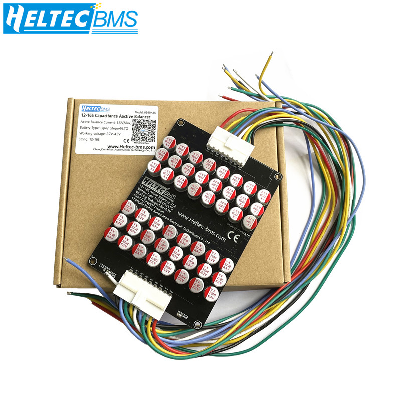 12S Lipo Battery Balancing Board - Heltec 16S 5A Tụ Điện Hoạt