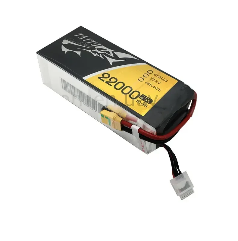 TATTU 22000mAh 22.2V 6S 488wh  - đánh giá và giá Tattu 6S 22000Mah Lipo Battery