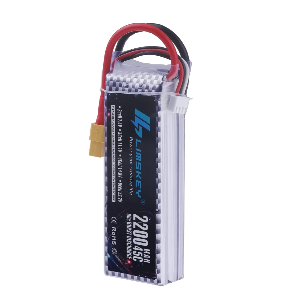 2S 3S 4S 6S Lipo Battery 7.4V  - đánh giá và giá 4S Lipo Battery 14.8V 6000Mah