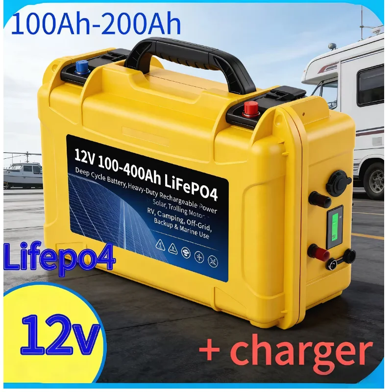 12V LiFePO4 100‑200Ah | Blueto - đánh giá và giá Lifepo4 12V 100Ah Bms Bluetooth