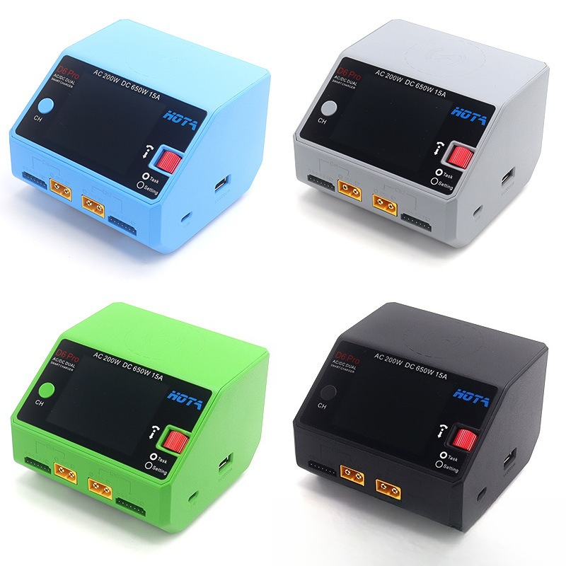 HOTA D6 Pro 650W 200W Dual Pow - đánh giá và giá Hota D6 Pro Dual Lipo Charger