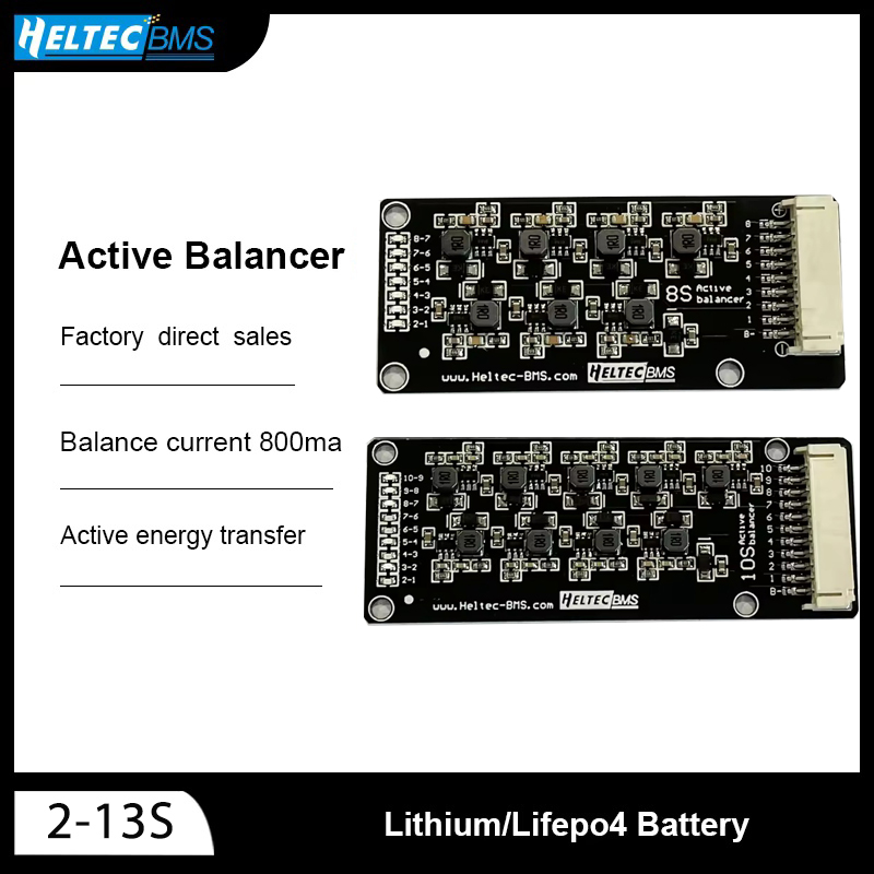 Active Balancer 0.8A Equalizer - đánh giá và giá 12S Lipo Battery Balancing Board