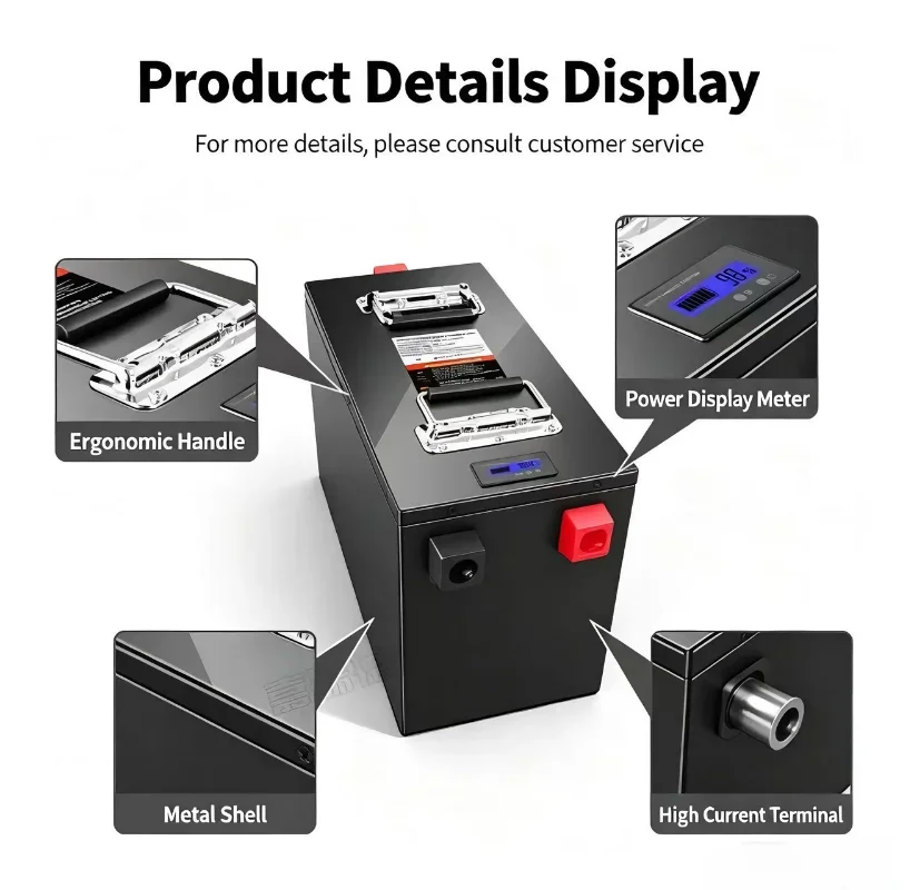 Batería de litio LiFePO4 12V g - đánh giá và giá Lifepo4 12V 100Ah Bms Bluetooth