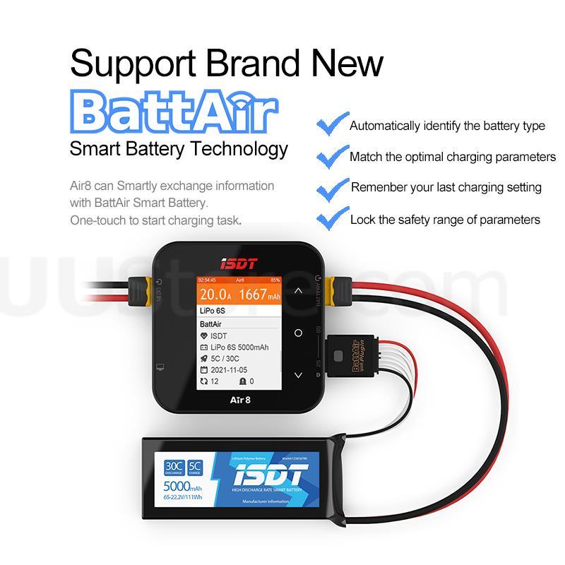 New ISDT Air8 Lipo power Balan - đánh giá và giá Isdt Air8 8S Lipo Charger