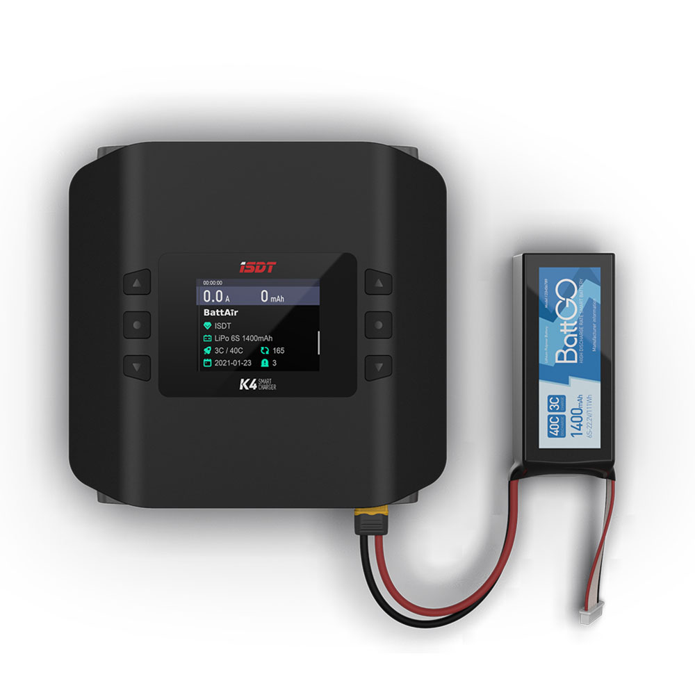 ISDT K4 1~8S Lithium Battery S - đánh giá và giá Isdt K4 Dual Lipo Charger