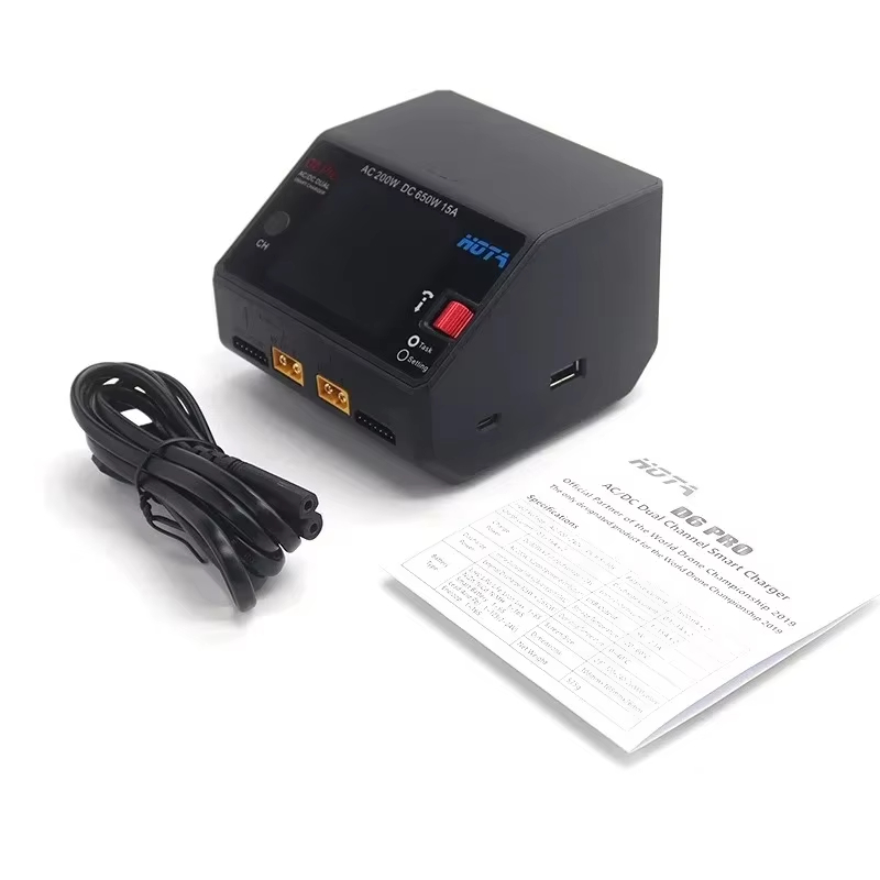 HOTA D6 Pro Dual Channel Charg - đánh giá và giá Hota D6 Pro Dual Lipo Charger