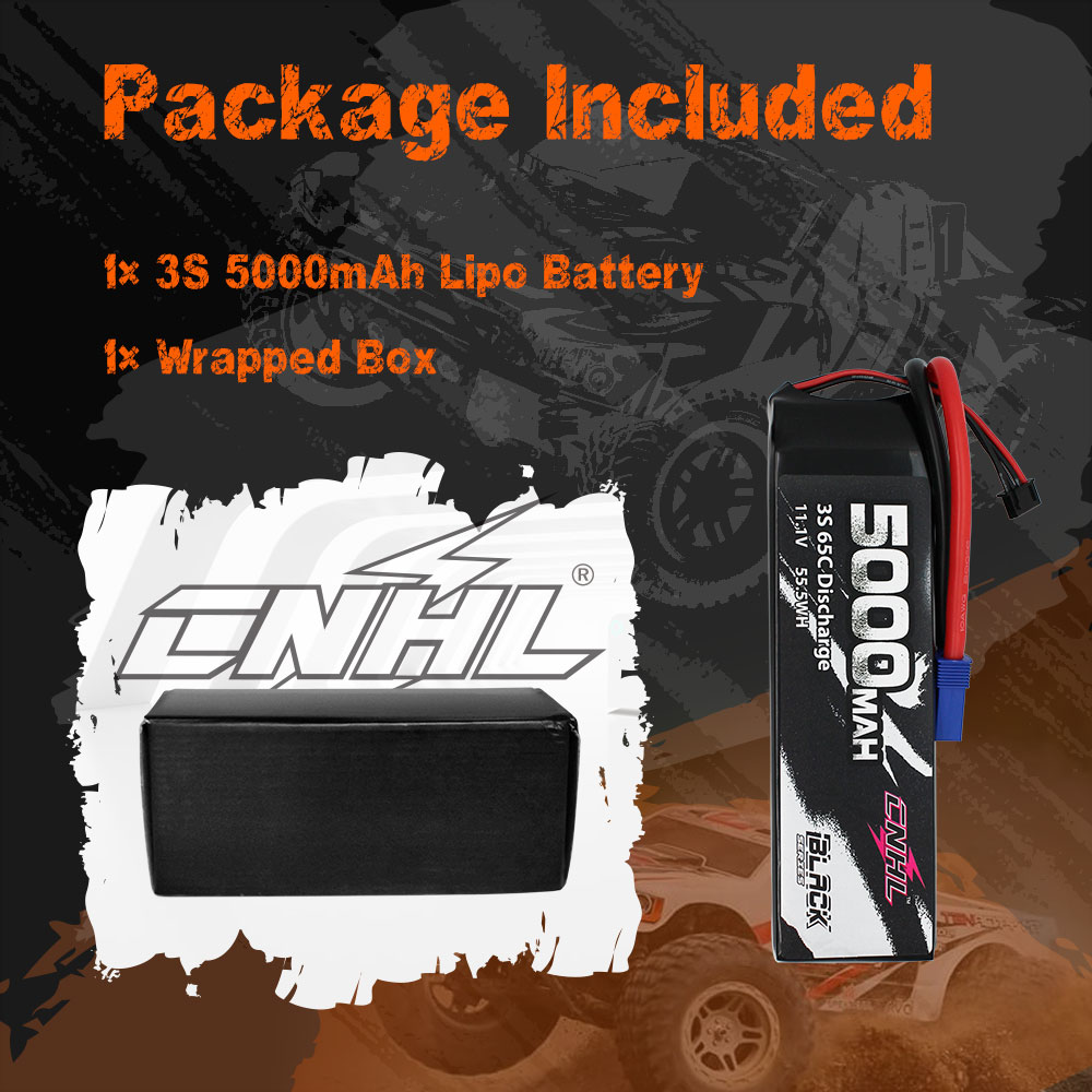 CNHL Lipo 3S 11.1V 5000MAh 65C - đánh giá và giá 6S Lipo Battery 22.2V 5000Mah