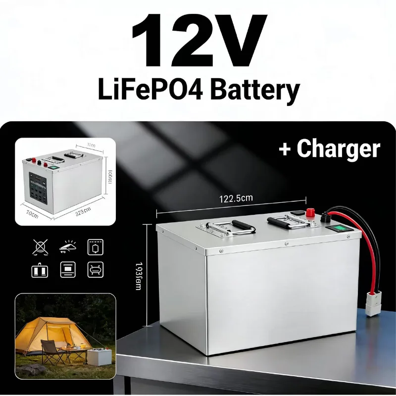 12V 24V 48V LiFePO4 Battery 10 - đánh giá và giá Lifepo4 12V 100Ah Bms Bluetooth