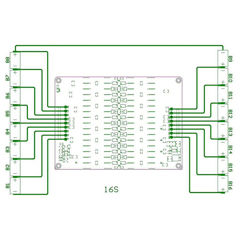4X 12S 13S 14S 15S 16S Active  - đánh giá và giá 12S Lipo Battery Balancing Board