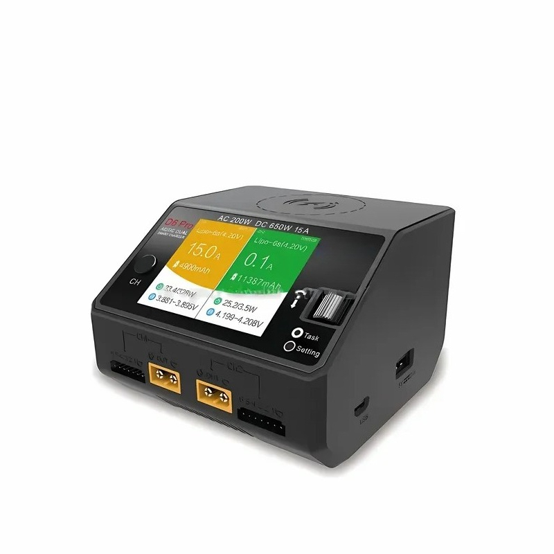 Hot Sale D6 Pro Smart Plug-In  - đánh giá và giá Hota D6 Pro Dual Lipo Charger